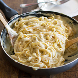 Healthy Fettucine Alfredo