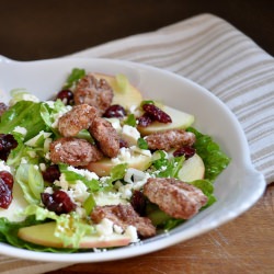 Apple, Cranberry Salad