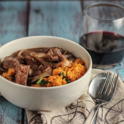 Beef Stew with Vanilla & Wine