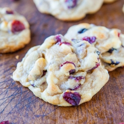 Cranberry & White Chocolate Cookies