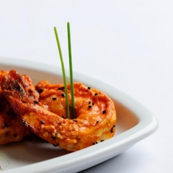 Spiced Tiger Prawns