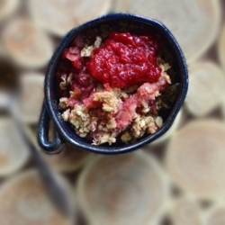 Cranberry-Apple Crumble