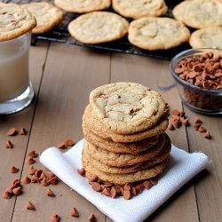 Cinnamon Chip Toffee Cookies