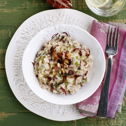 Risotto al Radicchio e Taleggio