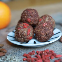 Orange Cacao Goji Balls