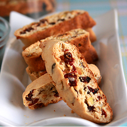 Cranberry Pistachio Biscotti