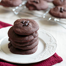 Chocolate Black Bean Cookies