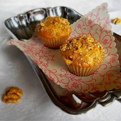 Kiwi & Walnut Muffins