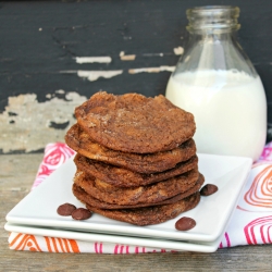 Chocolate Ginger-Molasses Cookies