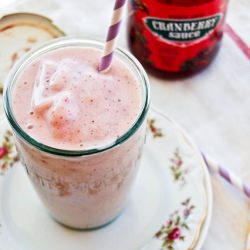 Cranberry Holiday Smoothie