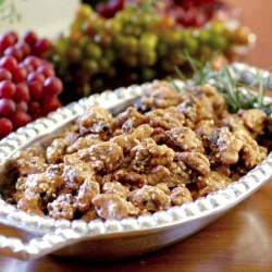 Brown Sugar, Fig & Rosemary Walnuts