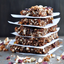 Cranberry Chocolate Nut Squares