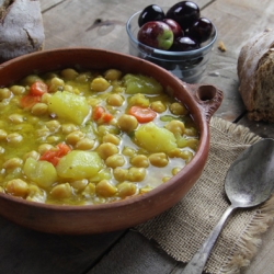 Curry Chickpeas Stew