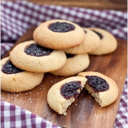 Jelly-Topped Sugar Cookies