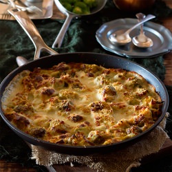 Gratin of Brussels Sprouts