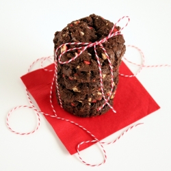 Double Chocolate Peppermint Cookies