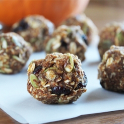 Spiced Pumpkin Energy Bars