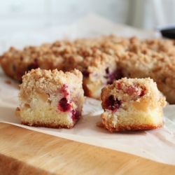 Cranberry Apple Crumb Bars