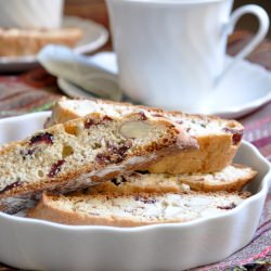 Cranberry Biscotti