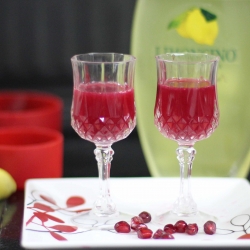 Pomegranate Limoncino Shots