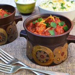 Lamb Meatball and Lentil Tagine