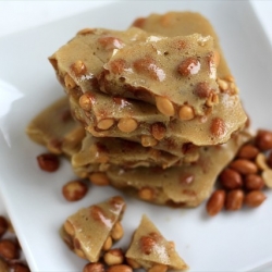 Microwavable Peanut Brittle