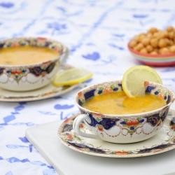 Cumin and Sesame Chickpea Soup