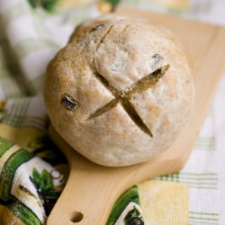 Olive and Rosemary Bread Rolls