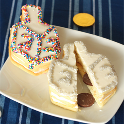 Dreidel Cookies with a Surprise