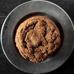 Tripe Ginger Crinkle Cookies