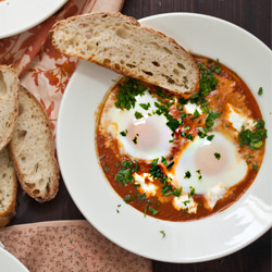 Shakshuka with Feta Cheese