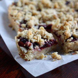 Almond-Jam Crumb Bars