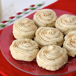 ‘I Love Eggnog’ Cookies