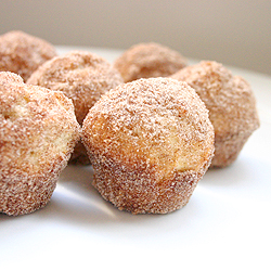 Donut Muffins with Cinnamon Sugar