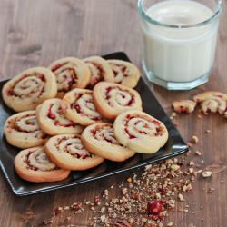 Cranberry Pecan Pinwheels