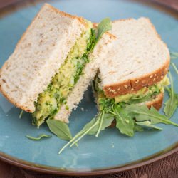 Smashed Chickpea & Avocado Salad