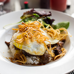 Short Ribs Loco Moco