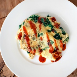 Spinach Omelet