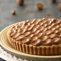 Ferrero Rocher Cheesecake Pie