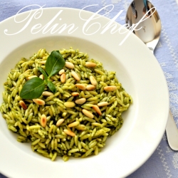 Basil Pesto Orzo