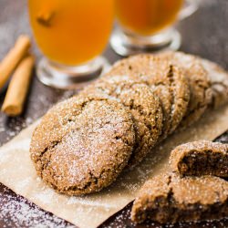 GF Chewy Ginger Cookies