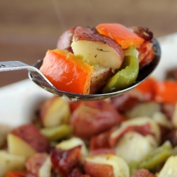 Polish Sausage and Potato Bake