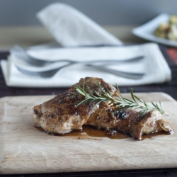 Bourbon Glazed Chicken