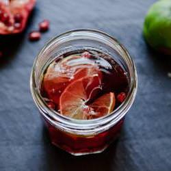 Pomegranate Prosecco Spritzer