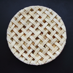 Woven Lattice Pie Crust Top