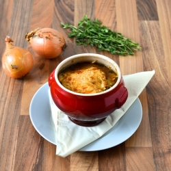 Onion Soup with Cheese