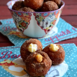 Dulce de Leche & Eggnog Donut Holes