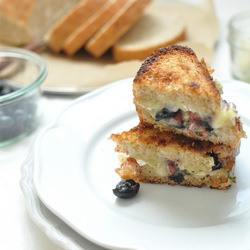 Blueberry Grilled Cheese