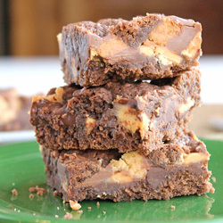 Reese’s Chocolate Shortbread Bars