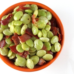 Lima Beans & Prosciutto